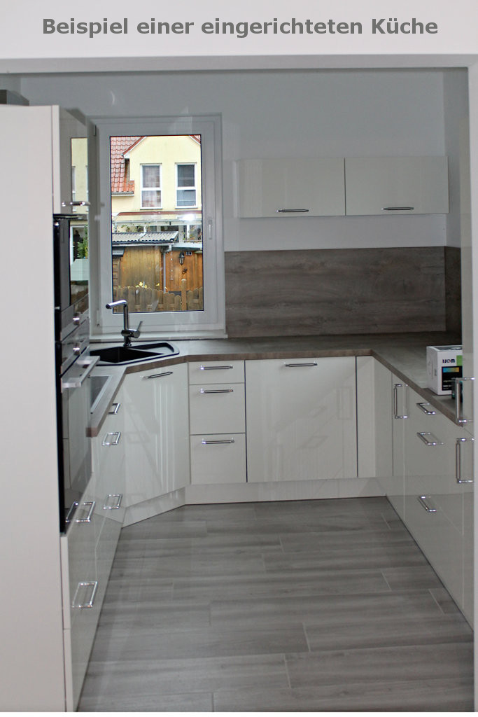 Beispiel einer eingerichteten Küche
